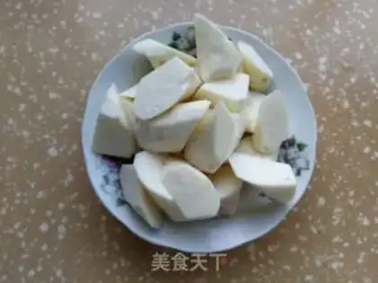 Make Chicken Mountain Pill Burning Lotus step 4