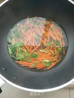 Make Carrot with chicken chest step 2