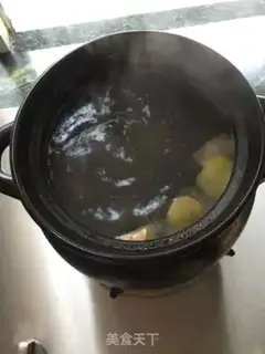 Make Pumpkin chop soup step 0