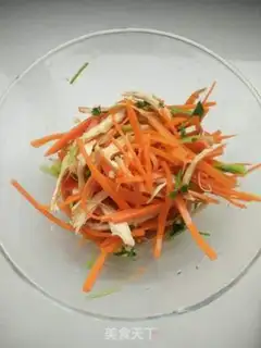 Make Carrot with chicken chest step 3