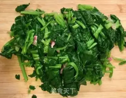 Make Sea rainbow spinach step 4