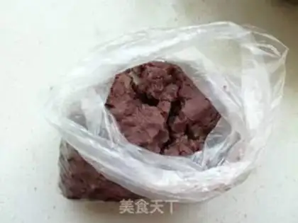 Make Red bean rice cake step 2