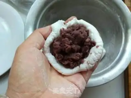 Make Red bean rice cake step 3