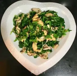 Make Sea rainbow spinach step 8