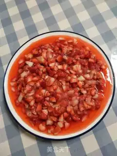 Make Strawberry sauce step 4