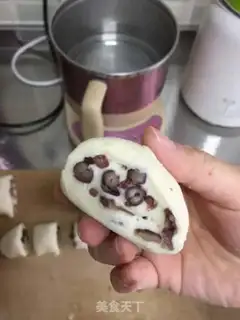 Make Red bean rolls step 6