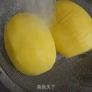 Make Ham and potatoes step 2