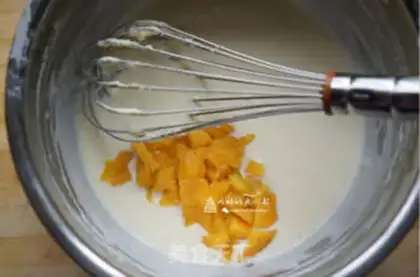 Make Mango jelly cheese step 11