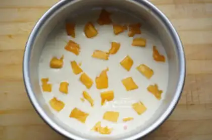 Make Mango jelly cheese step 13