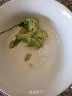 Make Cream butter-fruit baby pie step 1