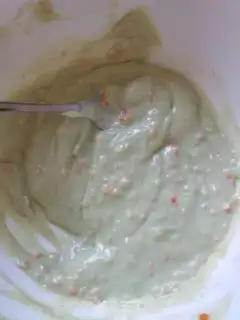 Make Cream butter-fruit baby pie step 4