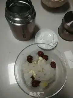 Make The silver spoon of a red date step 1