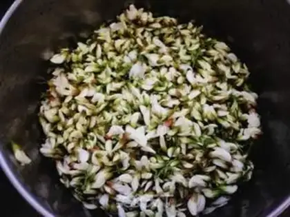 Make Steam flowers step 1
