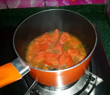 Make Blue tomato cod soup step 10