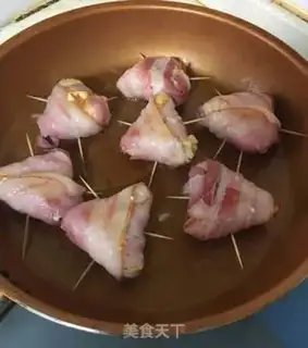 Make Bacon cheese tacos step 5