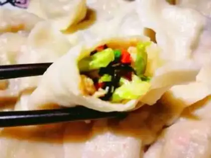 Make The dumplings step 20
