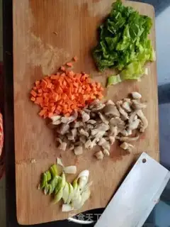 Make The pasta with the meat step 1