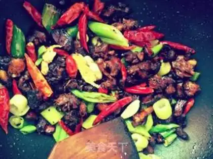 Make Spicy chicken step 7
