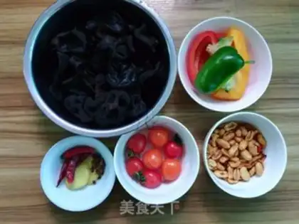 Make ♪ Sweet moul salad ♪ step 0