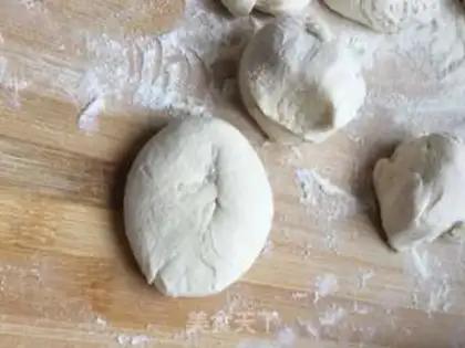 Make Garlic meat buns step 14