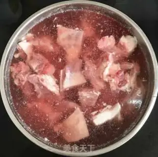 Make Water and lamb step 0