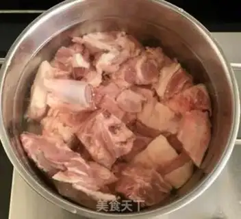 Make Water and lamb step 2