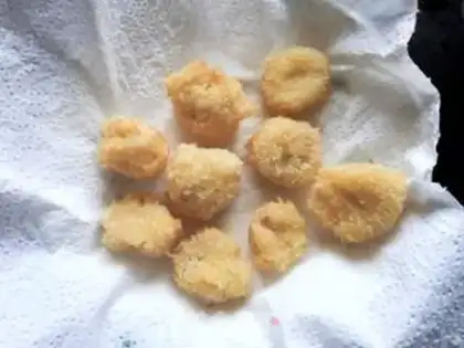 Make Banana balls step 8