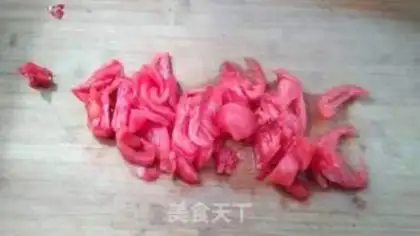Make Tomatoes and guacamole step 8