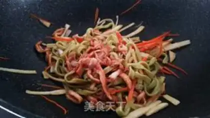 Make Spinach noodles step 11