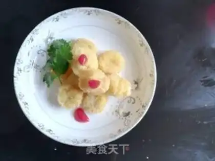 Make Banana balls step 12