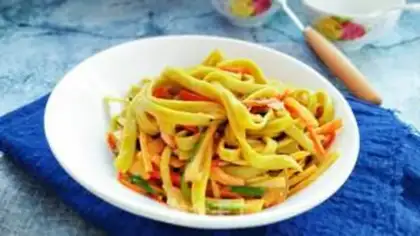 Make Spinach noodles step 15