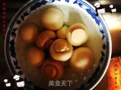 Make Straw mushroom shrimp step 3