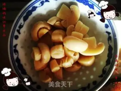 Make Straw mushroom shrimp step 4
