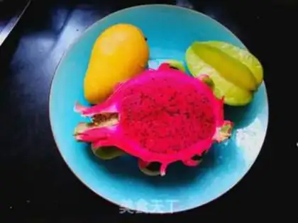 Make Flamingo mango salad step 0