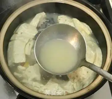Make Coughfish head tofu step 7