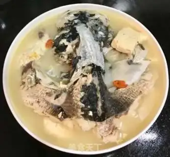 Make Coughfish head tofu step 8