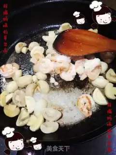 Make Straw mushroom shrimp step 9