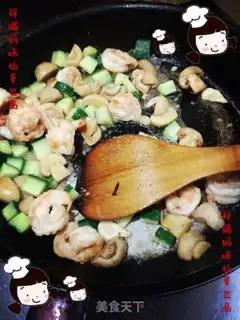 Make Straw mushroom shrimp step 10