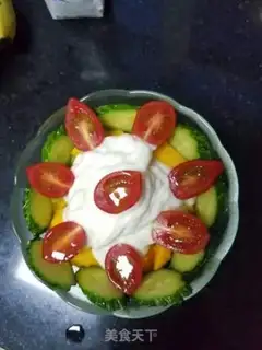 Make Sour yogurt salad step 3