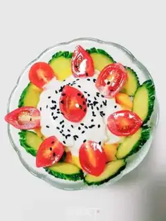 Make Sour yogurt salad step 4