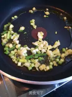 Make The green pepper potatoes step 4