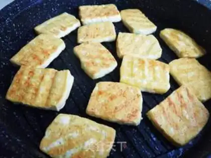 Make Barbecue tofu step 1
