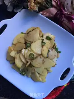 Make The green pepper potatoes step 8