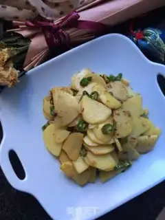 Make The green pepper potatoes step 9