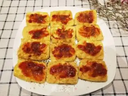 Make Barbecue tofu step 4