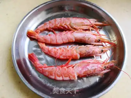 Make Shrimp fried in wild mountains step 0