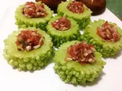 Make Suffering melon mushrooms step 3
