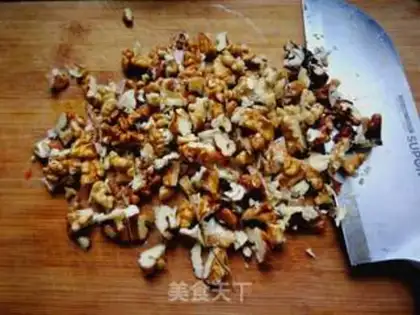 Make Oatmeal walnuts step 1