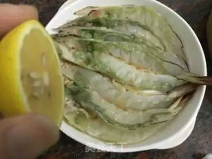Make Eace shrimp step 1