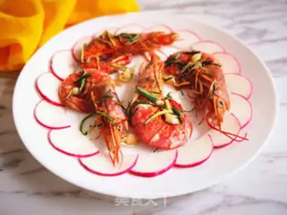 Make Shrimp fried in wild mountains step 7